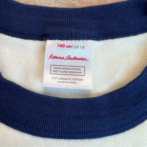 Hanna Andersson Reindeer Holiday Pajamas 160cm - Picture 7 of 9